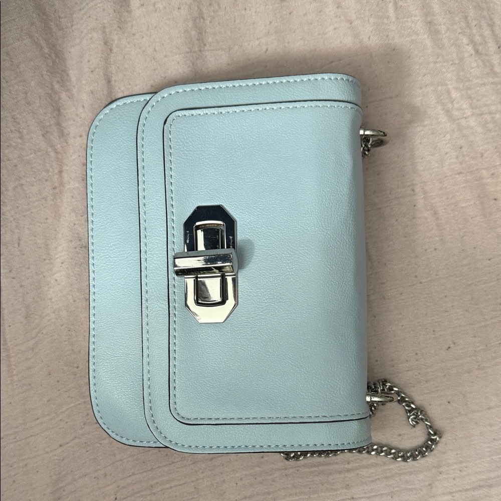 Elegant Light Blue Women's Bag